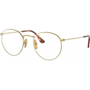 Brille  Ray-ban Rx8247v rund farb. 1226 Unisex Runden Gold