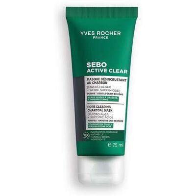Yves Rocher - porenverfeinernde Kohle-Maske 75ML Yves Rocher - porenverfeinernde Kohle-Maske 75ML