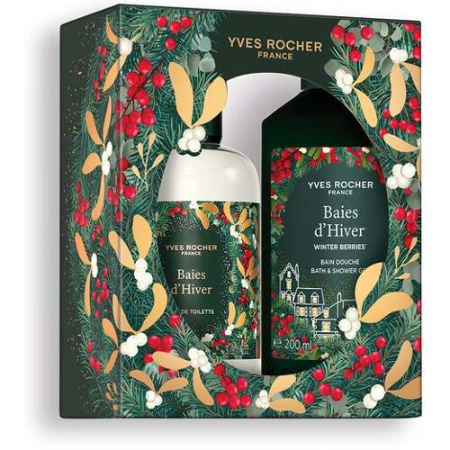 Yves Rocher - #-Set Eau de Toilette und Duschgel Winterbeeren