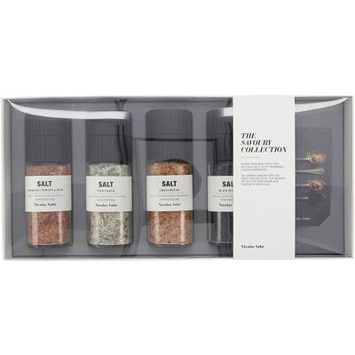 Nicolas Vahé Würzige Geschenkschachtel - 4 Salze Nicolas Vahé Würzige Geschenkschachtel - 4 Salze