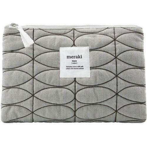 Meraki Kosmetikbeutel Mentha light grey/army green