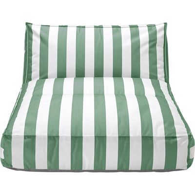 blomus Bett Daybed Stay Outdoor gestreift lily white / duck green blomus Bett Daybed Stay Outdoor gestreift lily white / duck green