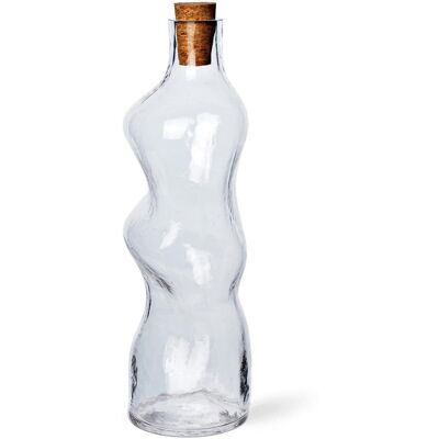 Ferm Living Dimple Karaffe - 1,02L - Transparent - Designer Trine Andersen Ferm Living Dimple Karaffe - 1,02L - Transparent - Designer Trine Andersen