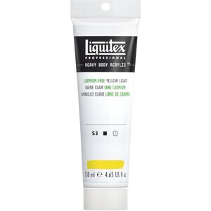 Liquitex 1138889 Professional Heavy Body Acrylfarbe in Künstlerqualität mit ausgezeichneter Lichtechtheit in buttriger Konsistenz, 138ml Tube Kadmiumfrei Gelb Hell Liquitex 1138889 Professional Heavy Body Acrylfarbe in Künstlerqualität mit ausgezeichneter Lichtechtheit in buttriger Konsistenz, 138ml Tube Kadmiumfrei Gelb Hell