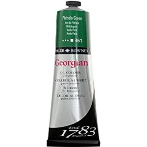 Daler Rowney Georgian Ölfarbe, tolle Farben, 225 ml, 225Ml, grün, 1 Daler Rowney Georgian Ölfarbe, tolle Farben, 225 ml, 225Ml, grün, 1