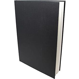 ARTWAY Studio Gebundenes A3-Skizzenbuch Hochformat 80 Seiten/40 Blätter aus 170 gsm Papier Schwarzes Skizzenbuch mit festem Einband, Schwarz ARTWAY Studio Gebundenes A3-Skizzenbuch Hochformat 80 Seiten/40 Blätter aus 170 gsm Papier Schwarzes Skizzenbuch mit festem Einband, Schwarz
