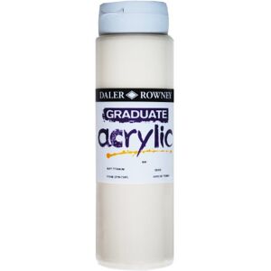 Daler Rowney Daler-Rowney DR123500024 Graduate Acrylfarbe 500 ml, Buff-Titan Daler Rowney Daler-Rowney DR123500024 Graduate Acrylfarbe 500 ml, Buff-Titan