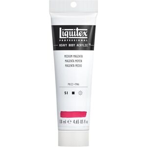 Liquitex 1047500 Professional Heavy Body Acrylfarbe in Künstlerqualität mit ausgezeichneter Lichtechtheit in buttriger Konsistenz, 138ml Mittel Magenta Liquitex 1047500 Professional Heavy Body Acrylfarbe in Künstlerqualität mit ausgezeichneter Lichtechtheit in buttriger Konsistenz, 138ml Mittel Magenta