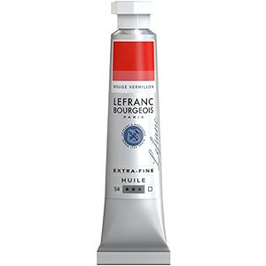 Lefranc Bourgeois Zinnober Ölfarbe - Künstler Pigmente, 20 ml Lefranc Bourgeois Zinnober Ölfarbe - Künstler Pigmente, 20 ml
