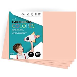M-Office Dunkelrote Farbkarton - A4 180g 100 Blatt M-Office Dunkelrote Farbkarton - A4 180g 100 Blatt