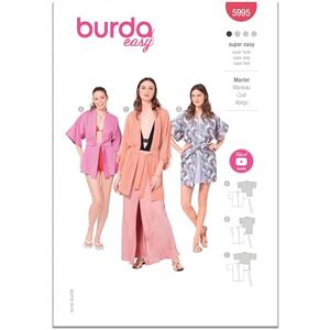 burdastyle Burda Style Schnittmuster B5995 Damenmantel burdastyle Burda Style Schnittmuster B5995 Damenmantel