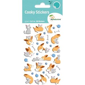 Maildor CY014Opack - Kleine Hunde 15 Aufkleber - 3D Resin Maildor CY014Opack - Kleine Hunde 15 Aufkleber - 3D Resin