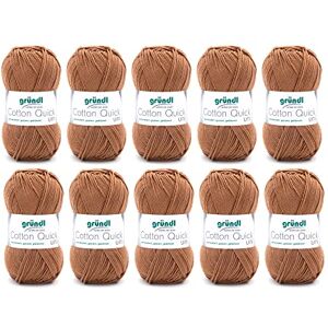 Gründl Cotton Quick Uni Garn - Vielseitige Baumwolle zum Stricken & Häkeln Gründl Cotton Quick Uni Garn - Vielseitige Baumwolle zum Stricken & Häkeln