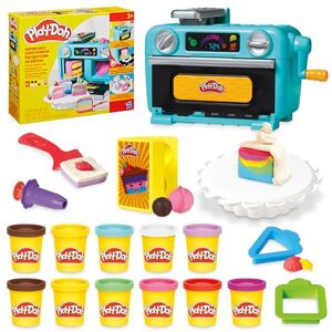 Play-Doh Bunte Konditorei mit Spielzeug-Ofen, Werkzeugen, Accessoires und 11 Dosen Knetmasse zum Formen, Backen und Dekorieren, Bastel-Set für Mädchen und Jungen ab 4 Jahren Play-Doh Bunte Konditorei mit Spielzeug-Ofen, Werkzeugen, Accessoires und 11 Dosen Knetmasse zum Formen, Backen und Dekorieren, Bastel-Set für Mädchen und Jungen ab 4 Jahren