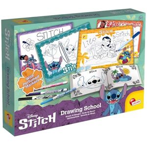 Liscianigiochi Lisciani DISNEY STITCH Stitch Zeichenschule Kreatives Zeichen- und Malset für Kinder ab 5 Jahren 4 abwischbare Schiefertafeln, Filzstifte Übungsbuch Schreiben Zeichnen lernen Liscianigiochi Lisciani DISNEY STITCH Stitch Zeichenschule Kreatives Zeichen- und Malset für Kinder ab 5 Jahren 4 abwischbare Schiefertafeln, Filzstifte Übungsbuch Schreiben Zeichnen lernen