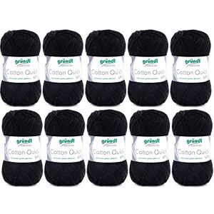 Gründl Cotton Quick Uni Garn - 125m, 50g, Öko-Tex Gründl Cotton Quick Uni Garn - 125m, 50g, Öko-Tex