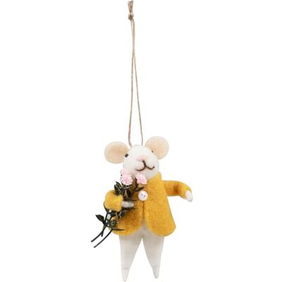 Trimits Nadelfilz-Bastelset, inklusive Anleitung zum Füllen von Wolle und Blumenmaus Trimits Nadelfilz-Bastelset, inklusive Anleitung zum Füllen von Wolle und Blumenmaus