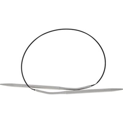Prym 211260 Rundstricknadeln ALU 40 cm 4,00 mm grau Prym 211260 Rundstricknadeln ALU 40 cm 4,00 mm grau
