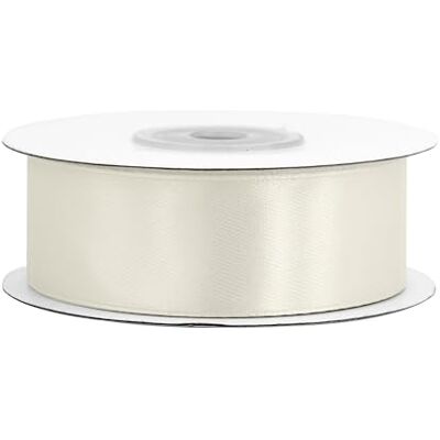 Creativery Satinband 25mm x 25m Rolle FARBAUSWAHL in 3/6/12/18/25/38/50/75/100mm farbecht & waschbar Schleifenband für Hochzeit Geschenkband zum Verpacken Dekorieren Basteln Creme 820 Creativery Satinband 25mm x 25m Rolle FARBAUSWAHL in 3/6/12/18/25/38/50/75/100mm farbecht & waschbar Schleifenband für Hochzeit Geschenkband zum Verpacken Dekorieren Basteln Creme 820