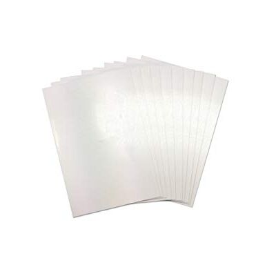 Sizzix Surfacez Schrumpfkunststoff - Weiß, 10 Blatt Sizzix Surfacez Schrumpfkunststoff - Weiß, 10 Blatt