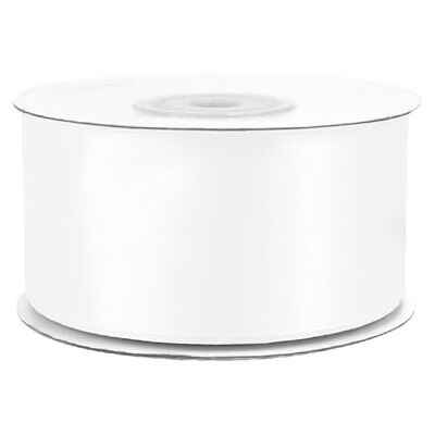 Creativery Satinband 38mm x 25m Rolle FARBAUSWAHL in 3/6/12/18/25/38/50/75/100mm farbecht & waschbar Schleifenband für Hochzeit Geschenkband zum Verpacken Dekorieren Basteln Weiß 029 Creativery Satinband 38mm x 25m Rolle FARBAUSWAHL in 3/6/12/18/25/38/50/75/100mm farbecht & waschbar Schleifenband für Hochzeit Geschenkband zum Verpacken Dekorieren Basteln Weiß 029