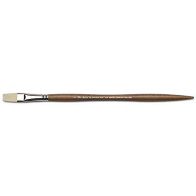 Winsor & Newton 5010408 synthetischer Künstler Ölpinsel mit hoher Elastizität & Lebensdauer, ergonomischer Stiel für Ölfarben und Alkydfarben Flachpinsel Nr. 8 Winsor & Newton 5010408 synthetischer Künstler Ölpinsel mit hoher Elastizität & Lebensdauer, ergonomischer Stiel für Ölfarben und Alkydfarben Flachpinsel Nr. 8