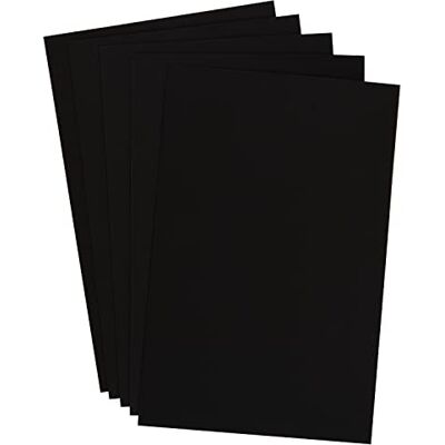VBS Moosgummi 3 mm Stärke 60x40 cm 5 Stück Bastelmaterial Set Schwarz VBS Moosgummi 3 mm Stärke 60x40 cm 5 Stück Bastelmaterial Set Schwarz