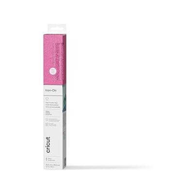 Cricut Glitzer, zum Aufbügeln, 0,5 m, Rosa Cricut Glitzer, zum Aufbügeln, 0,5 m, Rosa