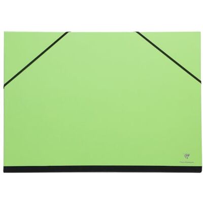 Clairefontaine 144704C Zeichenmappe Maya mit Gummizugverschluß, praktisch und robust, 37 x 52cm, 1 Stück, grün Clairefontaine 144704C Zeichenmappe Maya mit Gummizugverschluß, praktisch und robust, 37 x 52cm, 1 Stück, grün