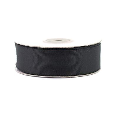 Creativery 25m Ripsband 25mm Schleifenband Deko Band Hochzeit Geschenkband Mattes Satinband Farbe schwarz 030 Creativery 25m Ripsband 25mm Schleifenband Deko Band Hochzeit Geschenkband Mattes Satinband Farbe schwarz 030