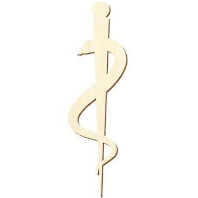 Bütic GmbH Holz Äskulapstab Größe 5-50cm, einzeln oder im Set mit 10, 25, 50 und 100 Stück erhältlich. Zum Basteln und Bemalen., Pack mit:1 Stück, Höhe:20cm hoch Bütic GmbH Holz Äskulapstab Größe 5-50cm, einzeln oder im Set mit 10, 25, 50 und 100 Stück erhältlich. Zum Basteln und Bemalen., Pack mit:1 Stück, Höhe:20cm hoch