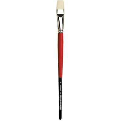 da Vinci , MAESTRO2, Ölmalpinsel, Flach, Gr. 18, Chungking Borste Kräftige chinesische Chungking-Borsten mit hoher Federkraft – ideal für Öl- und Temperamalerei. da Vinci , MAESTRO2, Ölmalpinsel, Flach, Gr. 18, Chungking Borste Kräftige chinesische Chungking-Borsten mit hoher Federkraft – ideal für Öl- und Temperamalerei.