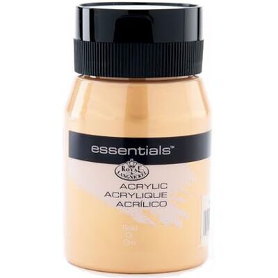Royal & Langnickel RAA-5141 Essentials 500 ml Acrylfarbe, gold Royal & Langnickel RAA-5141 Essentials 500 ml Acrylfarbe, gold