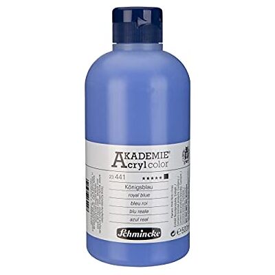 Schmincke AKADEMIE Acryl color Königsblau 500 ml, 23 441 028 Schmincke AKADEMIE Acryl color Königsblau 500 ml, 23 441 028