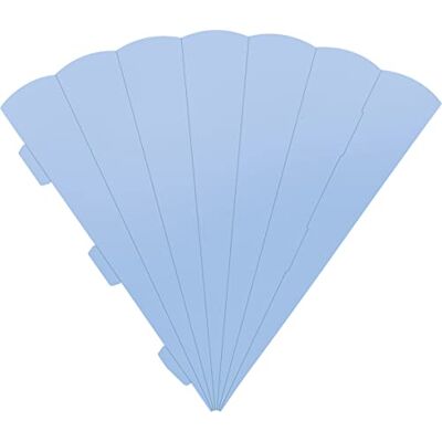 Heyda Schultüten-Zuschnitt 69 cm Papier Schultüte basteln Schule Hellblau Heyda Schultüten-Zuschnitt 69 cm Papier Schultüte basteln Schule Hellblau