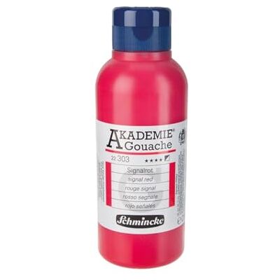 Schmincke – AKADEMIE® Gouache feine Künstler-Gouache, Signalrot 250 ml Schmincke – AKADEMIE® Gouache feine Künstler-Gouache, Signalrot 250 ml