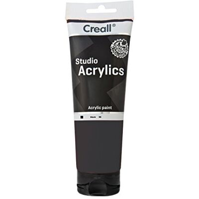 Unbekannt Creall studio acrylics, 250 ml, schwarz Unbekannt Creall studio acrylics, 250 ml, schwarz