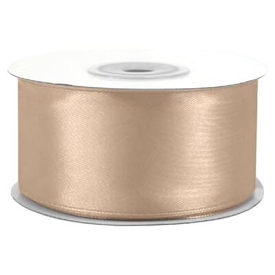 Creativery Satinband 38mm x 25m Rolle FARBAUSWAHL in 3/6/12/18/25/38/50/75/100mm farbecht & waschbar Schleifenband für Hochzeit Geschenkband zum Verpacken Dekorieren Basteln Beige 835 Creativery Satinband 38mm x 25m Rolle FARBAUSWAHL in 3/6/12/18/25/38/50/75/100mm farbecht & waschbar Schleifenband für Hochzeit Geschenkband zum Verpacken Dekorieren Basteln Beige 835
