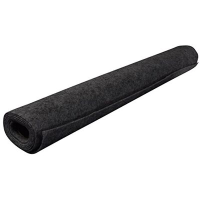 Unbekannt PA-Bespannstoff aus Filz schwarz Maße: 150x75cm Unbekannt PA-Bespannstoff aus Filz schwarz Maße: 150x75cm