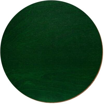 Bütic GmbH Holz Scheiben Kreise Dunkelgrün Deko Basteln 3-50cm beidseitig lackiert aus 3mm Birkensperrholz, Größe:27cm, Pack mit:1 Stück Bütic GmbH Holz Scheiben Kreise Dunkelgrün Deko Basteln 3-50cm beidseitig lackiert aus 3mm Birkensperrholz, Größe:27cm, Pack mit:1 Stück