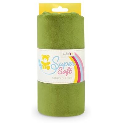kullaloo Plüsch Stoff SuperSoft SHORTY in vielen Farben 1,5mm Florlänge, EN 71-3 & EN 71-9 Zertifiziert (moosgrün) kullaloo Plüsch Stoff SuperSoft SHORTY in vielen Farben 1,5mm Florlänge, EN 71-3 & EN 71-9 Zertifiziert (moosgrün)