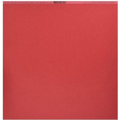 Artemio Bazzill Basics Paper Bazzill Basics, Für Scrapbooking, 25 Blatt, Bazzill Red_p Leinwand-Textur Bazzill Red Artemio Bazzill Basics Paper Bazzill Basics, Für Scrapbooking, 25 Blatt, Bazzill Red_p Leinwand-Textur Bazzill Red