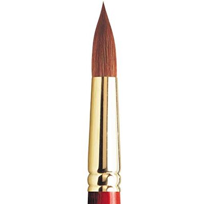 Winsor & Newton 5181719 Sceptre Gold II Künstler Aquarellpinsel mit hoher Farbtragekapazitat & exzellenter Sprungkraft, Serie 101 Rundpinsel, kurzer Stiel, Nr.20 13mm Winsor & Newton 5181719 Sceptre Gold II Künstler Aquarellpinsel mit hoher Farbtragekapazitat & exzellenter Sprungkraft, Serie 101 Rundpinsel, kurzer Stiel, Nr.20 13mm