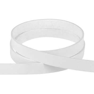 Auroris weiches flaches Band aus Lederimitat Farbe/Breite/Länge wählbar Variante: weiß/Breite 20mm / Länge 3m Auroris weiches flaches Band aus Lederimitat Farbe/Breite/Länge wählbar Variante: weiß/Breite 20mm / Länge 3m
