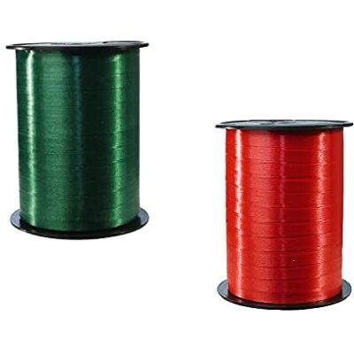 Clairefontaine 601774AMZC 2 Spulen Schleife 50x0,7m glatt Grün-Rot Clairefontaine 601774AMZC 2 Spulen Schleife 50x0,7m glatt Grün-Rot