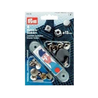 Prym 265820 NF-Hosenhaken u. Stege m. Schließplatte ST 13mm silberfarb. Prym 265820 NF-Hosenhaken u. Stege m. Schließplatte ST 13mm silberfarb.