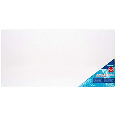Stylex 28583 Keilrahmen 30 x 60 cm, mit Leinwand aus 100 Prozent Baumwollgewebe bespannt, grundiert, rückseitig geheftet, für Öl-, Acryl- und Temperafarben, Gouache Malerei Stylex 28583 Keilrahmen 30 x 60 cm, mit Leinwand aus 100 Prozent Baumwollgewebe bespannt, grundiert, rückseitig geheftet, für Öl-, Acryl- und Temperafarben, Gouache Malerei