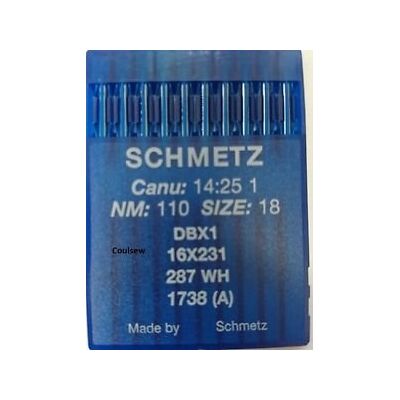 SCHMETZ Nähmaschinennadeln für Industrienähmaschinen: 16 x 231 / 16 x 231 SES Kugelspitzennadeln / Jerseynadeln (Packung mit 10 Stück) + Nadeleinfädler 16x231 110/18 (Single Packet) SCHMETZ Nähmaschinennadeln für Industrienähmaschinen: 16 x 231 / 16 x 231 SES Kugelspitzennadeln / Jerseynadeln (Packung mit 10 Stück) + Nadeleinfädler 16x231 110/18 (Single Packet)