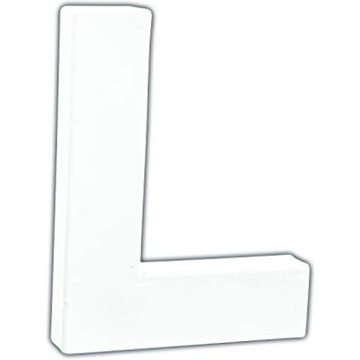 décopatch AC741Cpack 5x Buchstabe L aus Pappmaché 15x10,5x12cm Weiß décopatch AC741Cpack 5x Buchstabe L aus Pappmaché 15x10,5x12cm Weiß