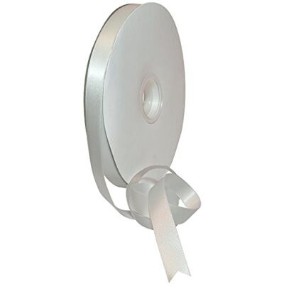 Morex Doppelseitiges Satin Band, Polyester, gebrochenes weiß, 5/8" x 100 Yd, 91 Morex Doppelseitiges Satin Band, Polyester, gebrochenes weiß, 5/8" x 100 Yd, 91